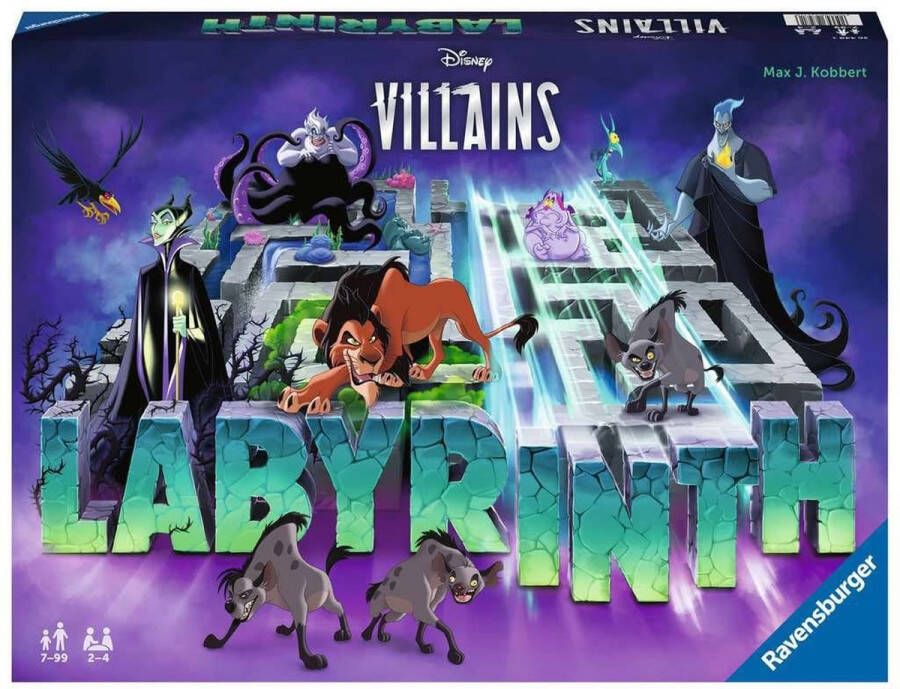 Ravensburger Disney Villains Labyrinth Bordspel