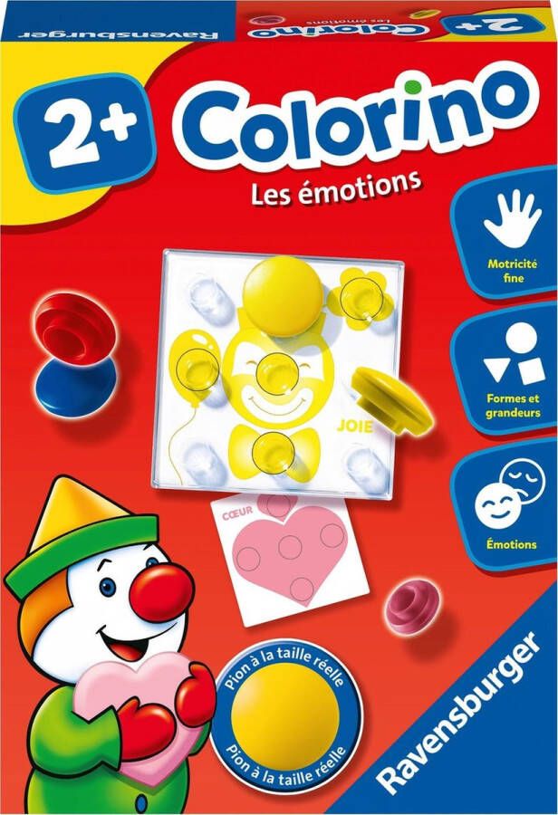 Ravensburger Educatief spel voor kinderen Colorino Emotions Geel Roze (Frans) (FR)