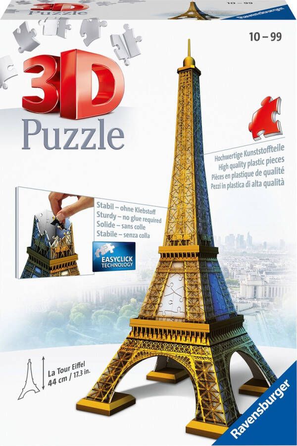 Ravensburger Eiffeltoren 3D Puzzel gebouw van 216 stukjes