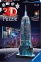 Ravensburger Empire State Building Night Edition 3D Puzzel gebouw van 216 stukjes - Thumbnail 1
