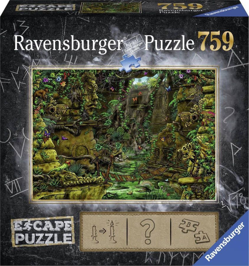 Ravensburger puzzel escape 2 Temple Ankor Wat 759 stukjes