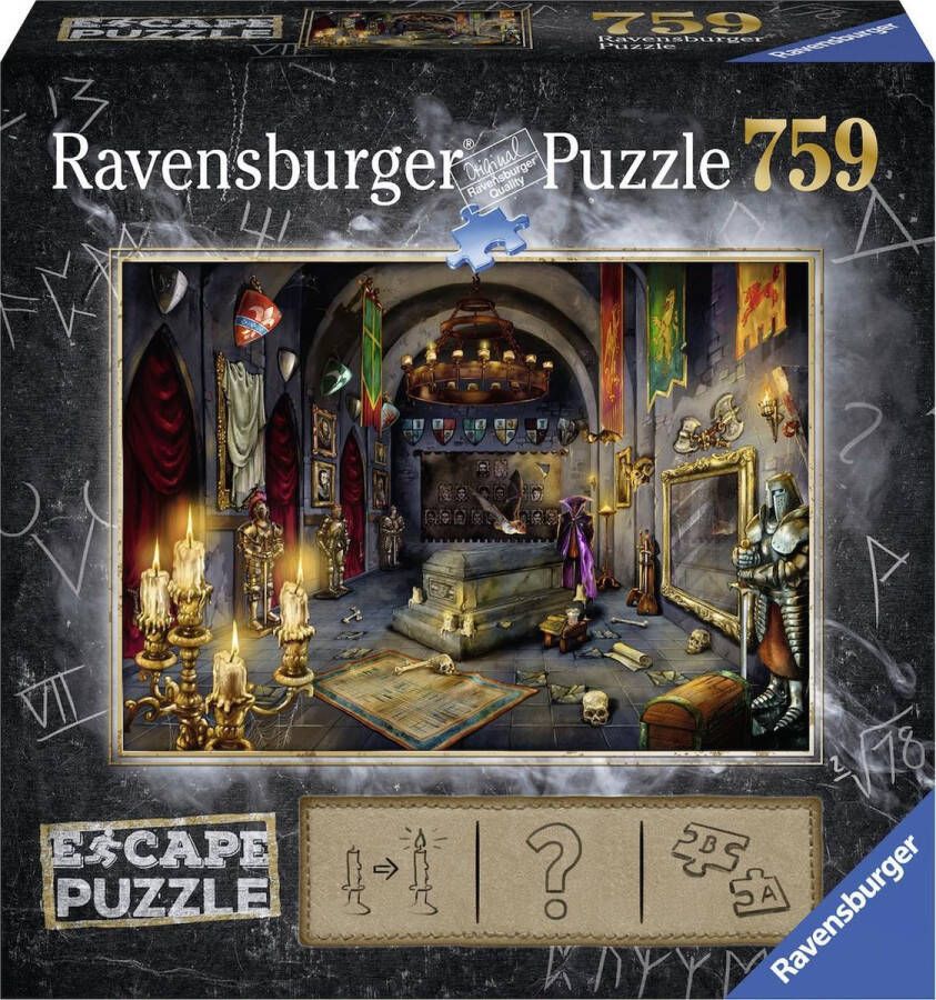 Ravensburger puzzel 759 stukjes escape 6 kasteel van de vampier