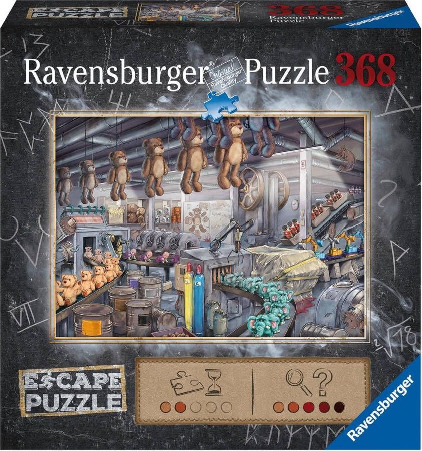 Ravensburger Escape Puzzle The Toy Factory 368 stukjes