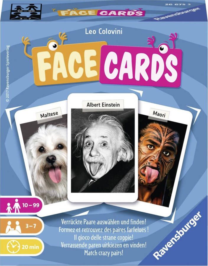 Ravensburger Face Cards kaartspel