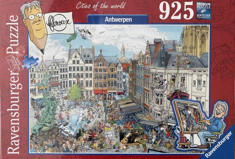 Ravensburger fleroux Antwerpen legpuzzel puzzel 925 stukjes