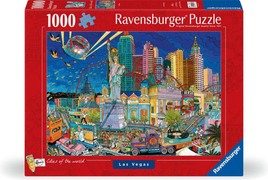 Ravensburger Fleroux Las Vegas Legpuzzel 1000 stukjes