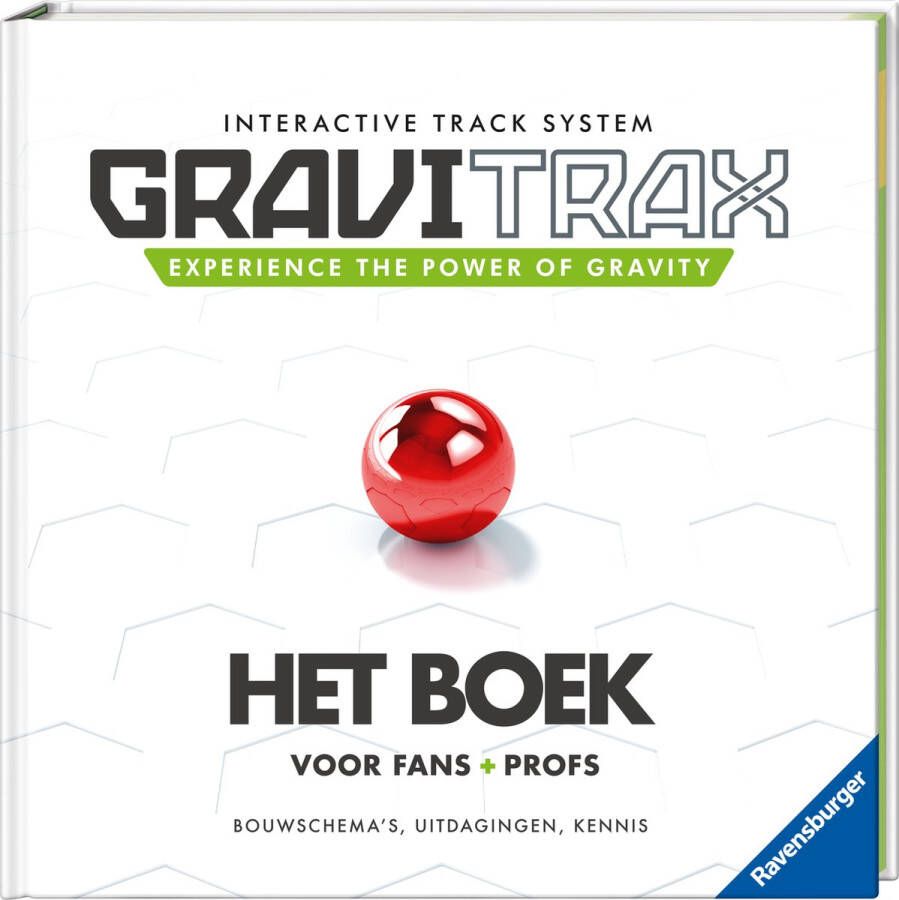 Gravitrax Ravensburger het boek voor fans en profs