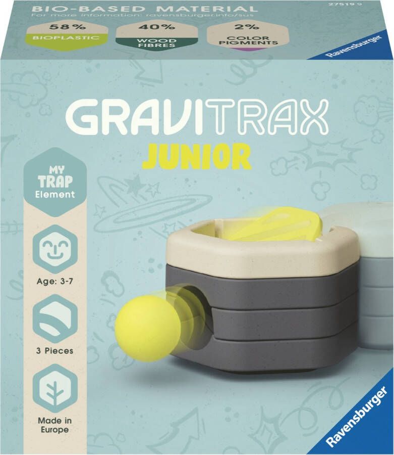GraviTrax Junior Element My Trapdoor Knikkerbaan Uitbreiding
