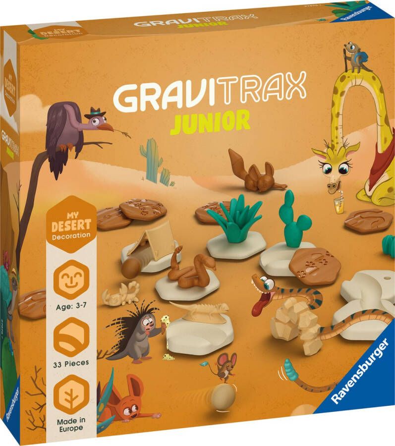 GraviTrax Ravensburger Junior Extension Desert Knikkerbaan