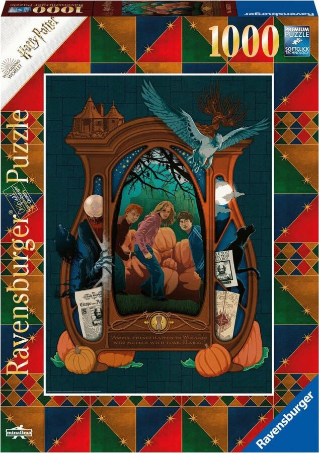 Ravensburger Puzzel van 1000 stukjes Harry Potter en de gevangene van Azkaban (Harry Potter MinaLima Collection)