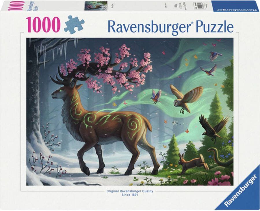 Ravensburger puzzel Hert van de lente 1000 stukjes