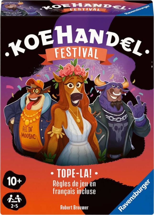 Ravensburger Koehandel Festival Kaartspel Snel en Tactisch Onderhandelingsspel