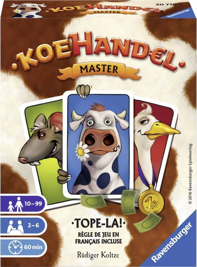 Ravensburger Koehandel Master kaartspel