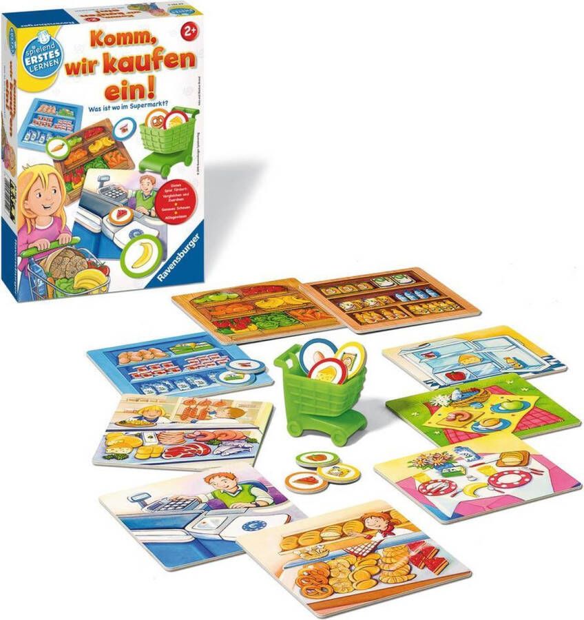 Ravensburger Komm wir kaufen ein! Board game Leren