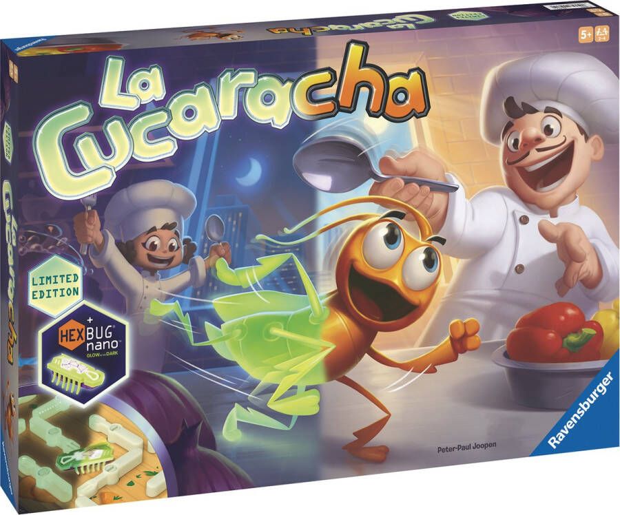 Ravensburger La Cucaracha 10 jaar Glow in the dark Bordspel