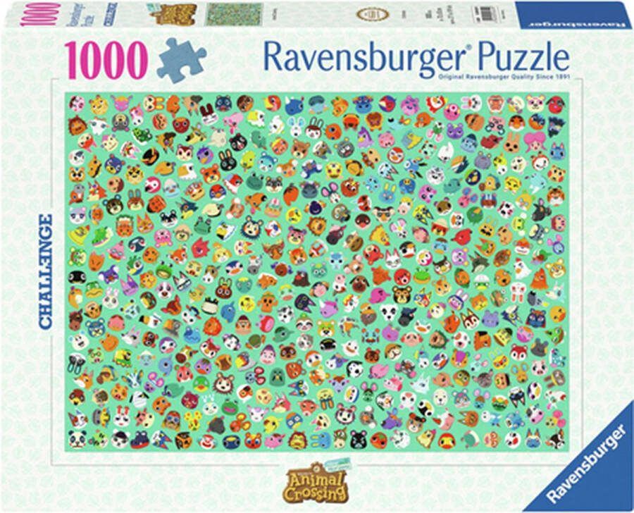Ravensburger Legpuzzel Animal Crossing 1000st