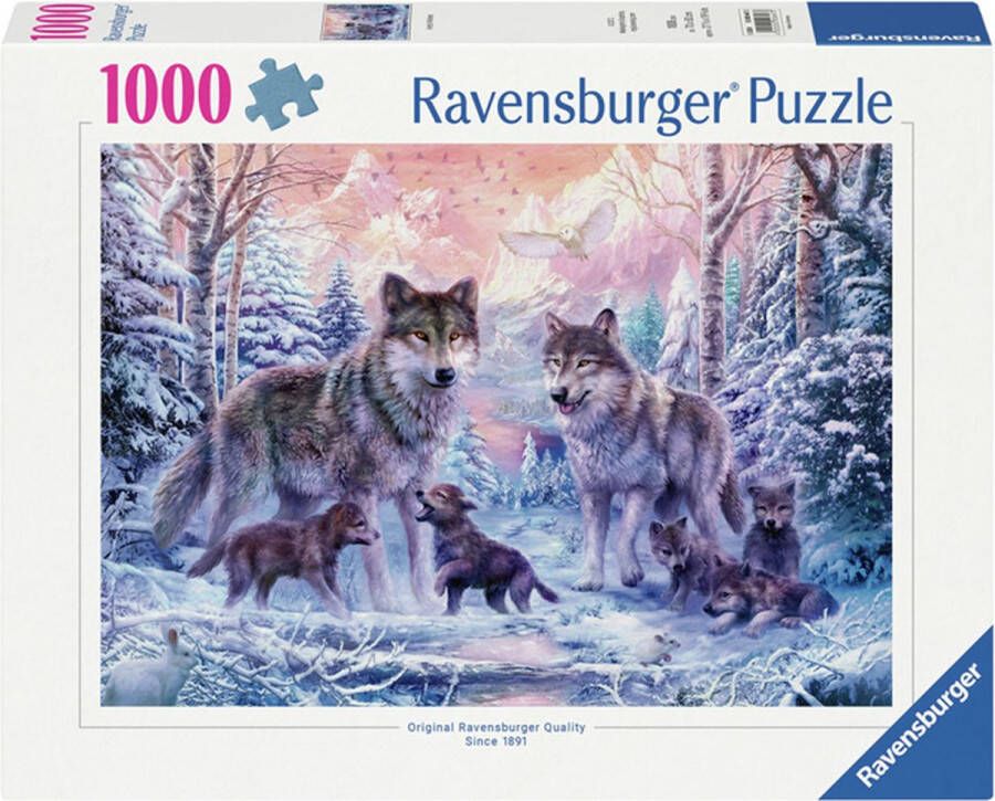 Ravensburger puzzel 100 stukjes arctische wolven