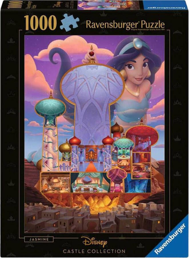 Ravensburger puzzel Disney Castles: Jasmine 1000 stukjes