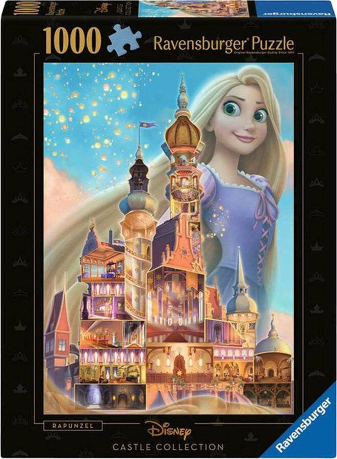 Ravensburger puzzel Disney Castles: Rapunzel 1000 stukjes
