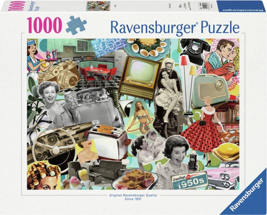 Ravensburger Legpuzzel De Jaren 50 1000st