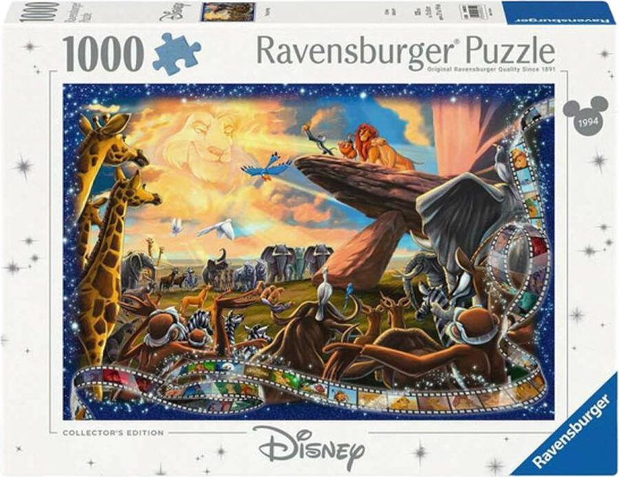 Ravensburger puzzel The Lion King 1000 stukjes