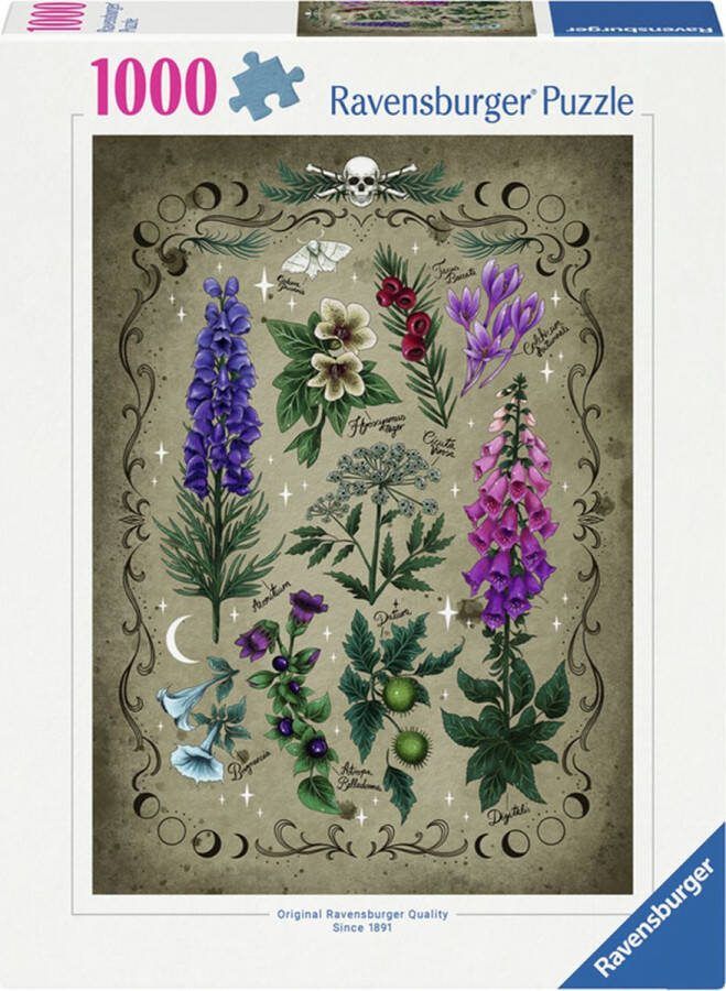 Ravensburger puzzel Toxic Plants 1000 stukjes