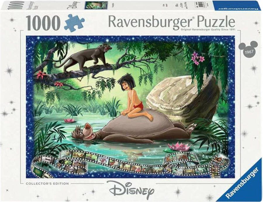 Ravensburger puzzel WD: Jungle Book 1000 stukjes
