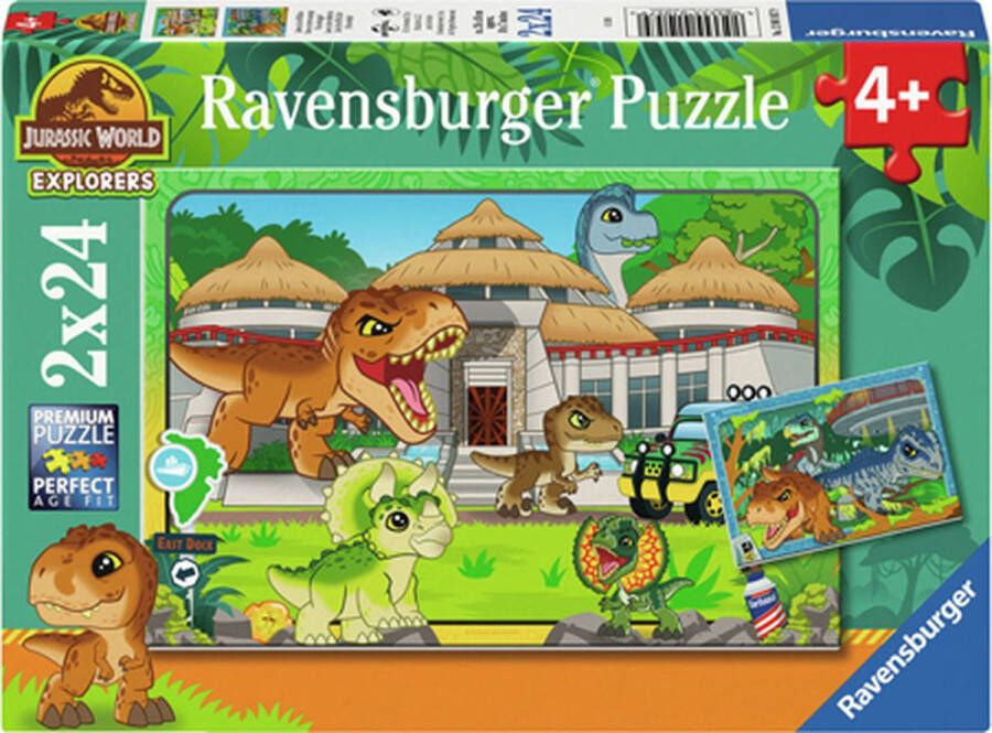 Ravensburger puzzel Leven in de wildernis 2x24 stukjes
