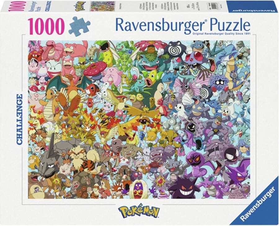Ravensburger puzzel Pokémon 1000 stukjes