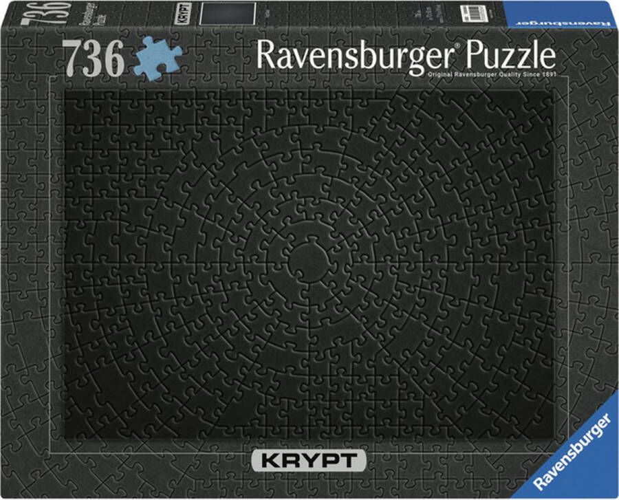 Ravensburger Legpuzzel Krypt Black 736st
