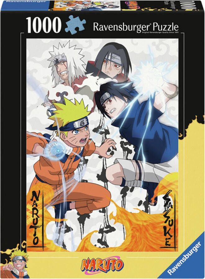 Ravensburger puzzel Naruto vs. Sasuke 1000 stukjes
