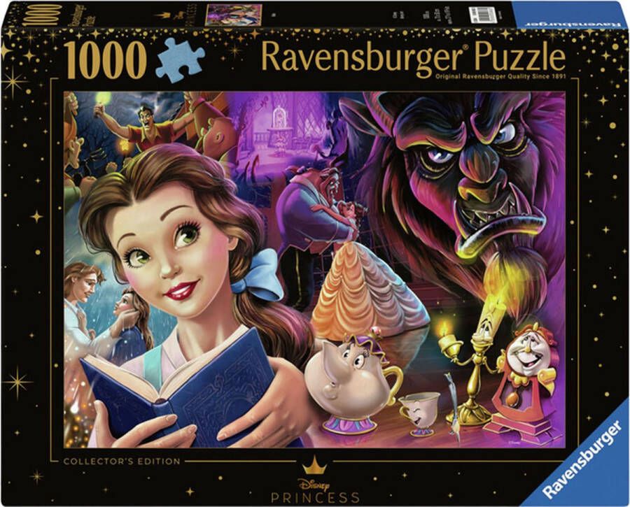 Ravensburger puzzel Belle die Disney Prinzess 1000 stukjes