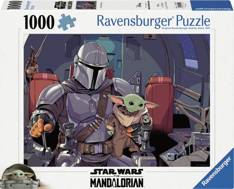 Ravensburger Legpuzzel Star Wars The Mandalorian 1000st