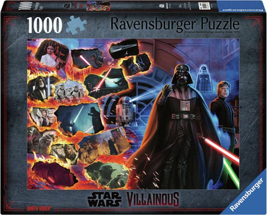 Ravensburger Legpuzzel Star Wars Villainous Darth Vader 1000st