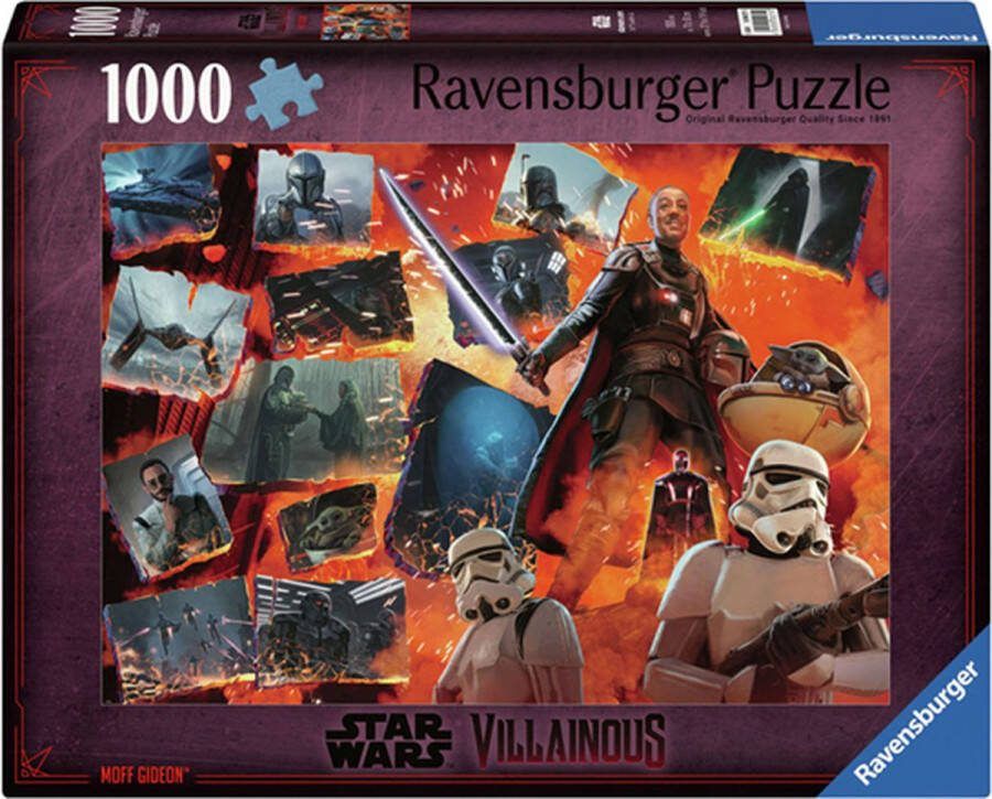 Ravensburger Legpuzzel Star Wars Villainous Moff Gideon 1000st