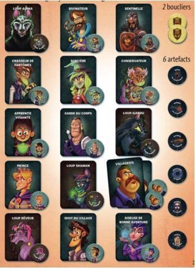 Ravensburger Loup-Garou pour un Crépuscule Franstalig spel
