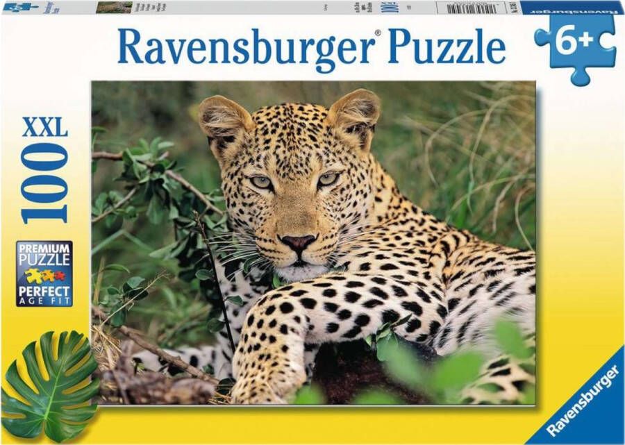 Ravensburger Puzzel Luipaard Legpuzzel 100 stukjes