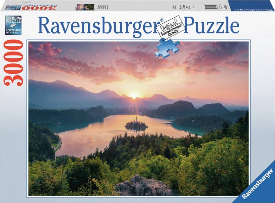 Ravensburger Puzzel Meer van Bled Slovenië Legpuzzel 3000 stukjes