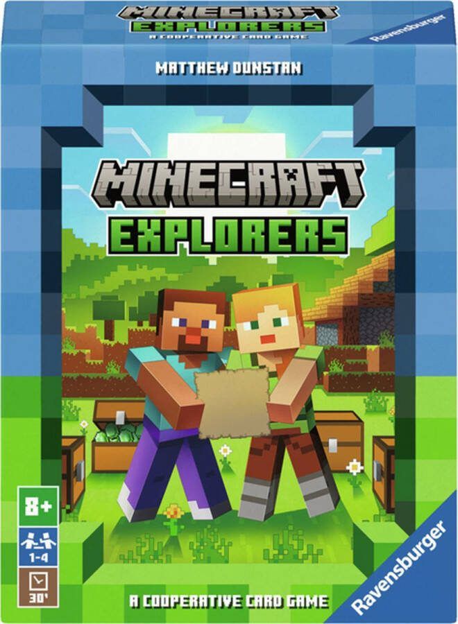 Ravensburger Minecraft Explorers Coöperatief Kaartspel voor Kinderen