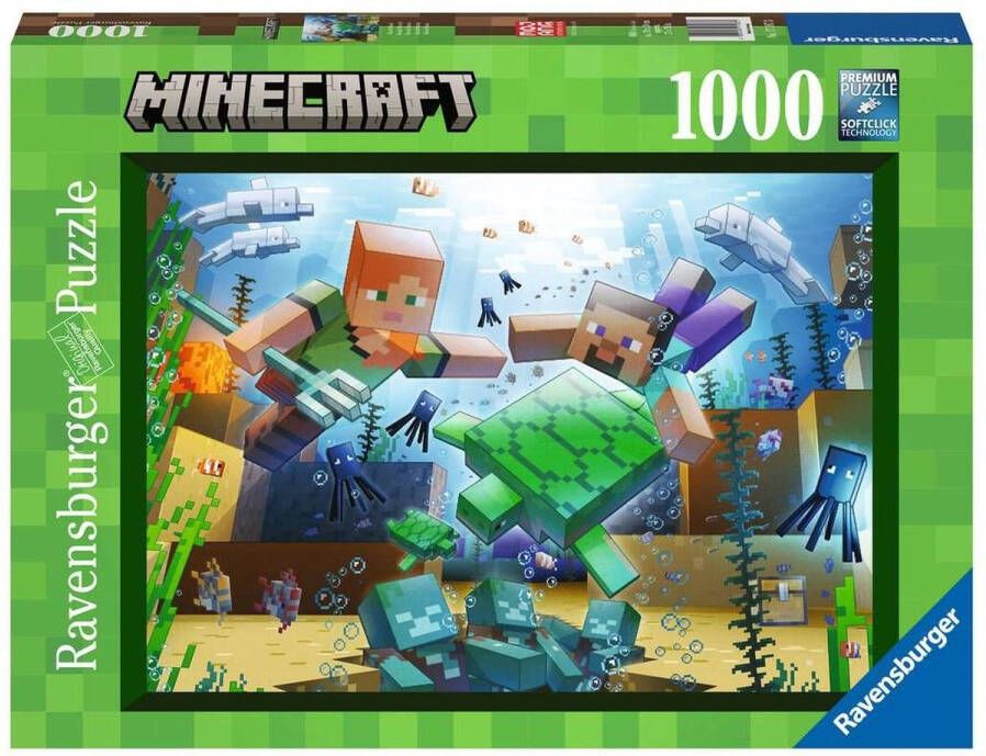 Ravensburger Minecraft Legpuzzel 1000 stuk(s) Videospel