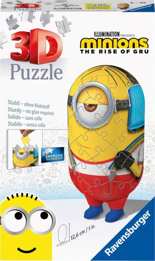 Ravensburger Minions 2 Roller Skates 3D Puzzel 54 stukjes