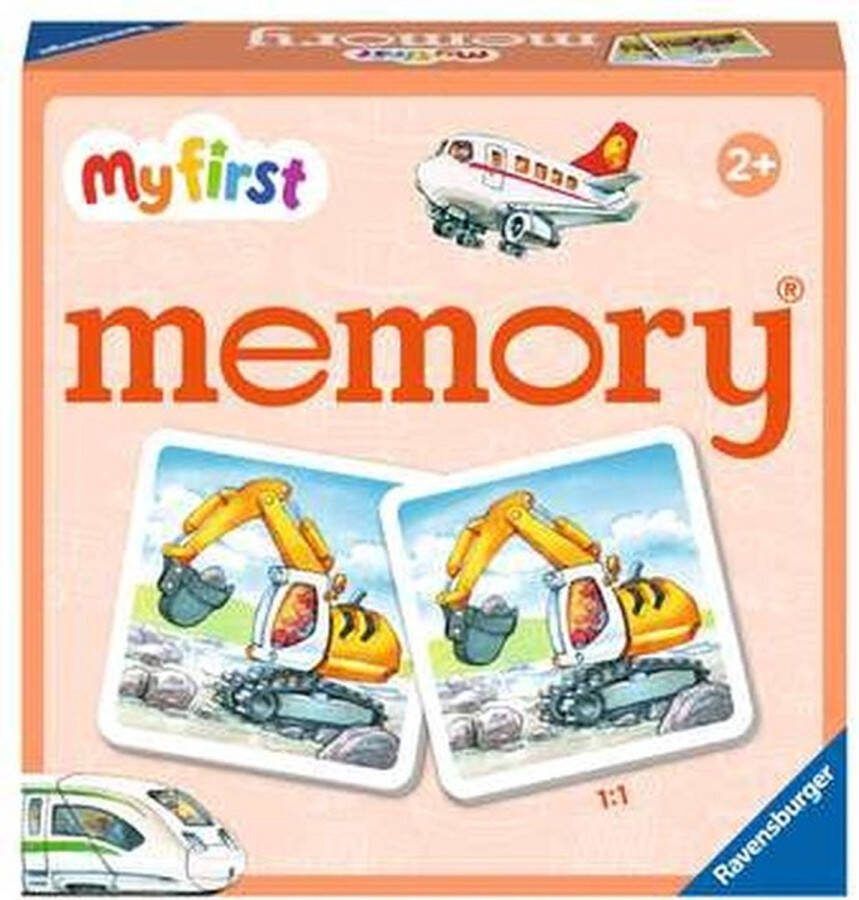 Ravensburger My first memory Kaartspel Voertuigen