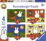Ravensburger nijntje 4in1box puzzel 12+16+20+24 stukjes kinderpuzzel - Thumbnail 1