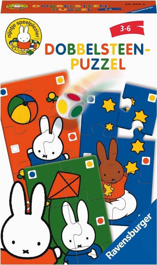 Ravensburger pocketspel Nijntje dobbelsteen puzzel