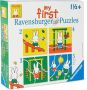 Nijntje Ravensburger mijn eerste 2 3 4 5 stukjes legpuzzel 14 stukjes - Thumbnail 1