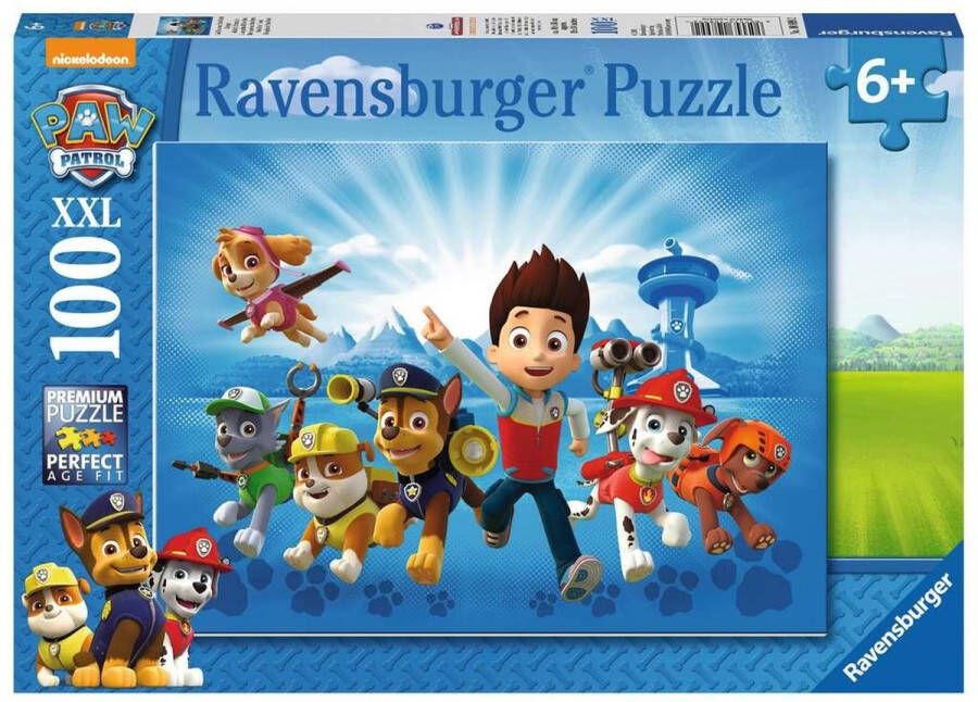 Ravensburger puzzel XXL de ploeg van PAW Patrol 100 stukjes