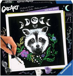 Ravensburger Pixie Cold Edition Raccoon Schilderen op nummer voor volwassenen