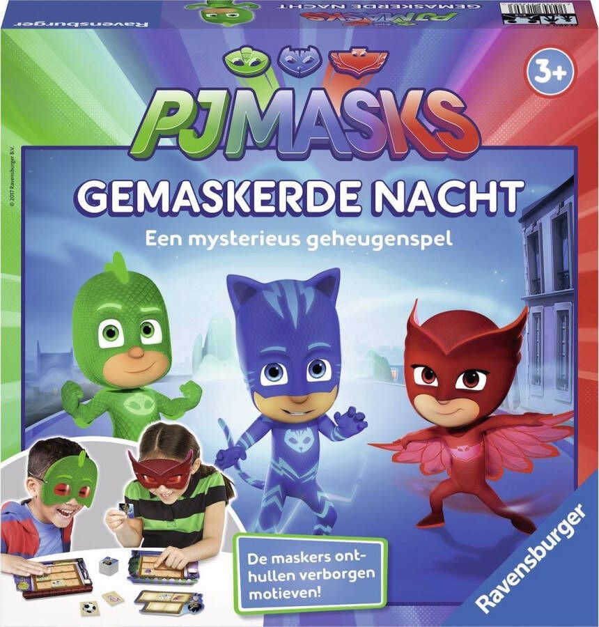 Ravensburger PJ Masks gemaskerde nacht bordspel