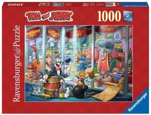 Ravensburger Puzzel 1000 stukjes licenties Tom & Jerry Hall Of Fame