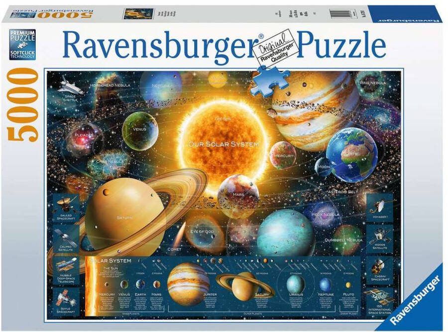 Ravensburger puzzel Planeten Legpuzzel 5000 stukjes